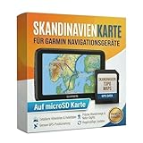 navitracks Skandinavien TOPO Navigationskarte (Norwegen, Schweden, Dänemark) für Garmin GPS - 2026