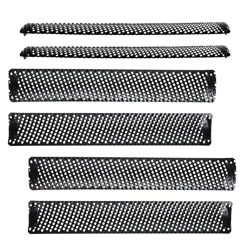 Dura-Gold 10-Inch Half Round Standard Cut Replacement Blade, Pack of 6 - Steel Shaver Cheesegrater Rasp for Auto Body Filler, Dent Repairs, Wood Fiberglass - Shaping Curved Surfaces Hand Plane Scraper