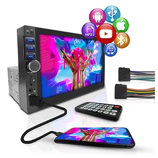 MP5 Central Multimidia Automotiva First Option 7810H 1 Din Preto