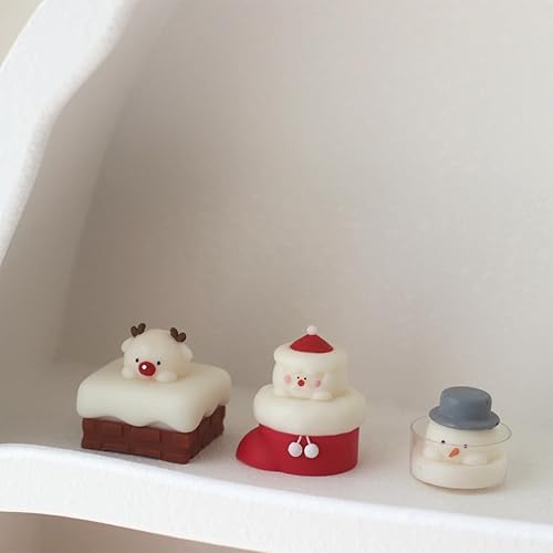 Miniatura 10 de 2 moldes de silicona para árbol de Navidad, moldes de velas 3D para hacer velas, árbol de cono plegable, molde de silicona en forma de cono