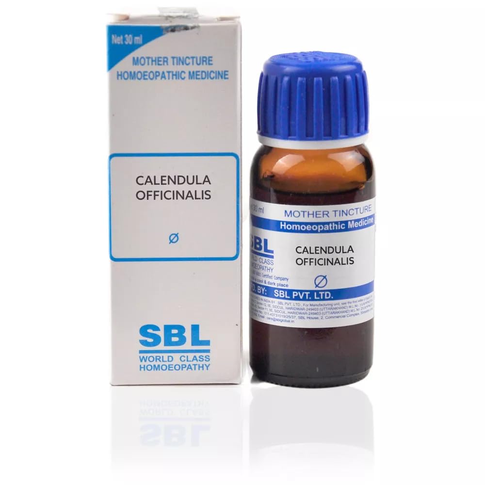 SBL Homeopathic Calendula Officinalis Mother Tincture 1X (Q) (30ml) - by MuralidharExports