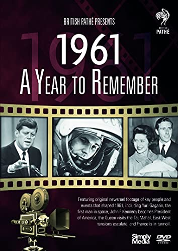 British Pathé News - A Year To Remember 1961 - 62Nd Anniversary Birthday Gift Born In (Dvd)