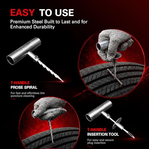 CKAuto Universal Tire Repair Kit
