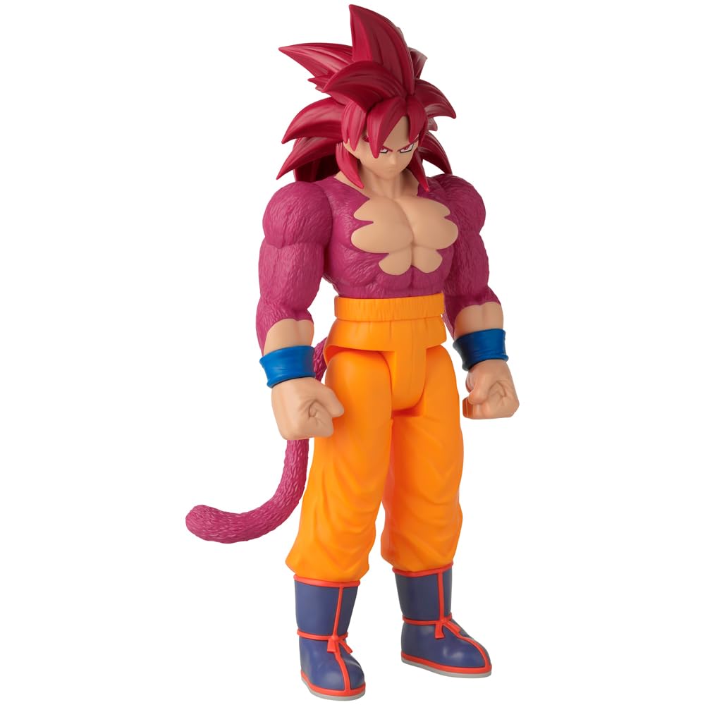BANDAI Dragon Ball Daima Figura Limit Breaker SS4 Goku Daima de 30 cm, Serie de TV Dragon Ball Daima (2024), Articulada y Multicolor (40903)