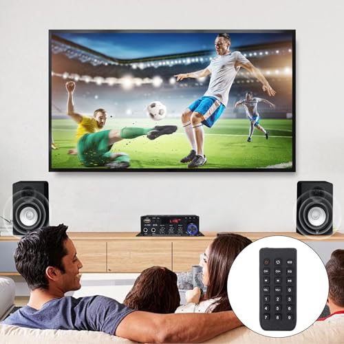 Image of 800W Amplifier Home Audio, Bluetooth 5.0, RMS 40Wx2, 2 Channel Amplifier with USB SD BT.C FM AUX for Home Theater Karaoke, Garage, Backyard, Theater, Outdoor, Poolside