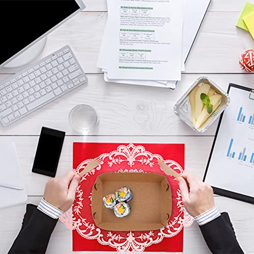 2 Pack Lace Doilies Milk Silk 16 X 11 Inches Embroidered Table Placemats Table Mats Placemats Table Topper For Wedding Birthday Dinner Party Decor #TOP6