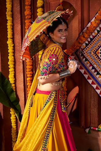 Navratri lehenga choli for women, Indian Women Garba/Navratri Special Lengha Chaniya Choli4