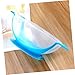 PENIKOKO Pet Skid Feeding Bowl for Dogs and Cats Durable Plastic Dish with Handles Random Color Water and Food Bowl for Puppies and Kittens Random Color