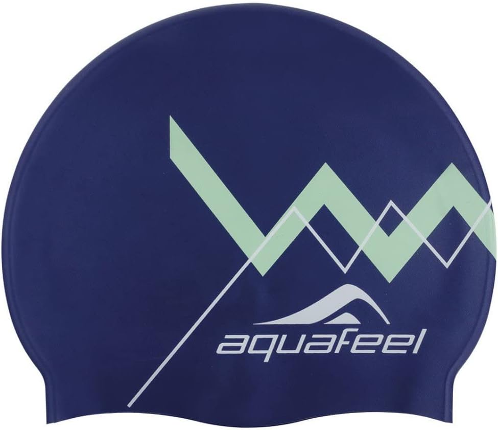 Aquafeel Zig Zag シリコンキャップ - ブルー one size