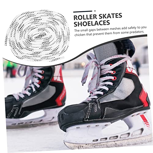 Lacets de hockey polyester lacet ciré pour baskets et patins à glace Yardwe - 3