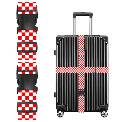 Image of Nuxovilar Luggage Straps Set for Suitcase 1.96x90.5in Polyester