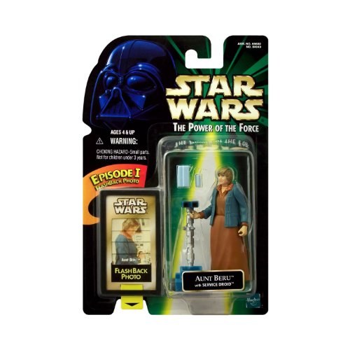 Star Wars The Power of the Force Flashback Aunt Beru Action Figure 3.75 Inches
