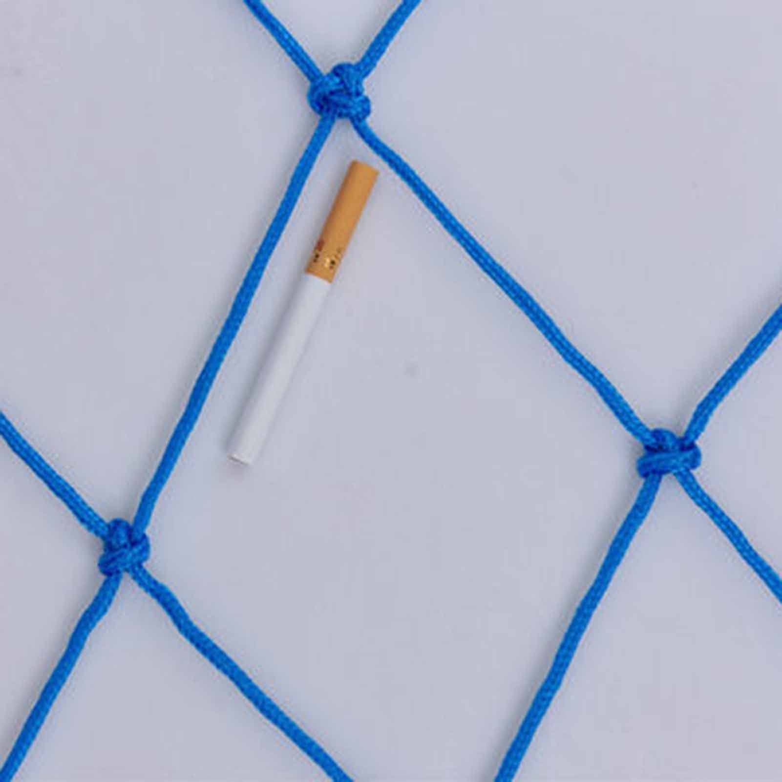 Dziecięca siatka poręczy schodowej Antypoślizgowa lina z siatki nylonowej do schodów balkonowych, 25 rozmiarów Kolor: siatka 10 cm, rozmiar: 2X8M (6,6X6,6 stopy)