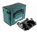 Produktbild Makita 18 V Typ 3 Stromquelle Akku Ladegerät Makpac Case DC18RD DC18RC BL1850; Farbe schwarz,blau
