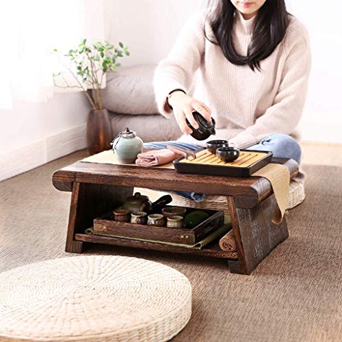 Table basse en bois massif pliante pour optimiser les petits espaces - 4