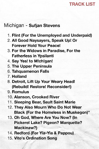 Michigan [Disco de Vinil]