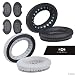 Produktbild CamKix Ear Pads Ersatz und schützende Aufbewahrungshülle Kompatibler mit Bose QuietComfort/SoundTrue/SoundLink Around-Ear Kopfhörer - Modelle: QC35 II, QC35, QC25, QC15, QC2, AE2, AE2I, AE2W