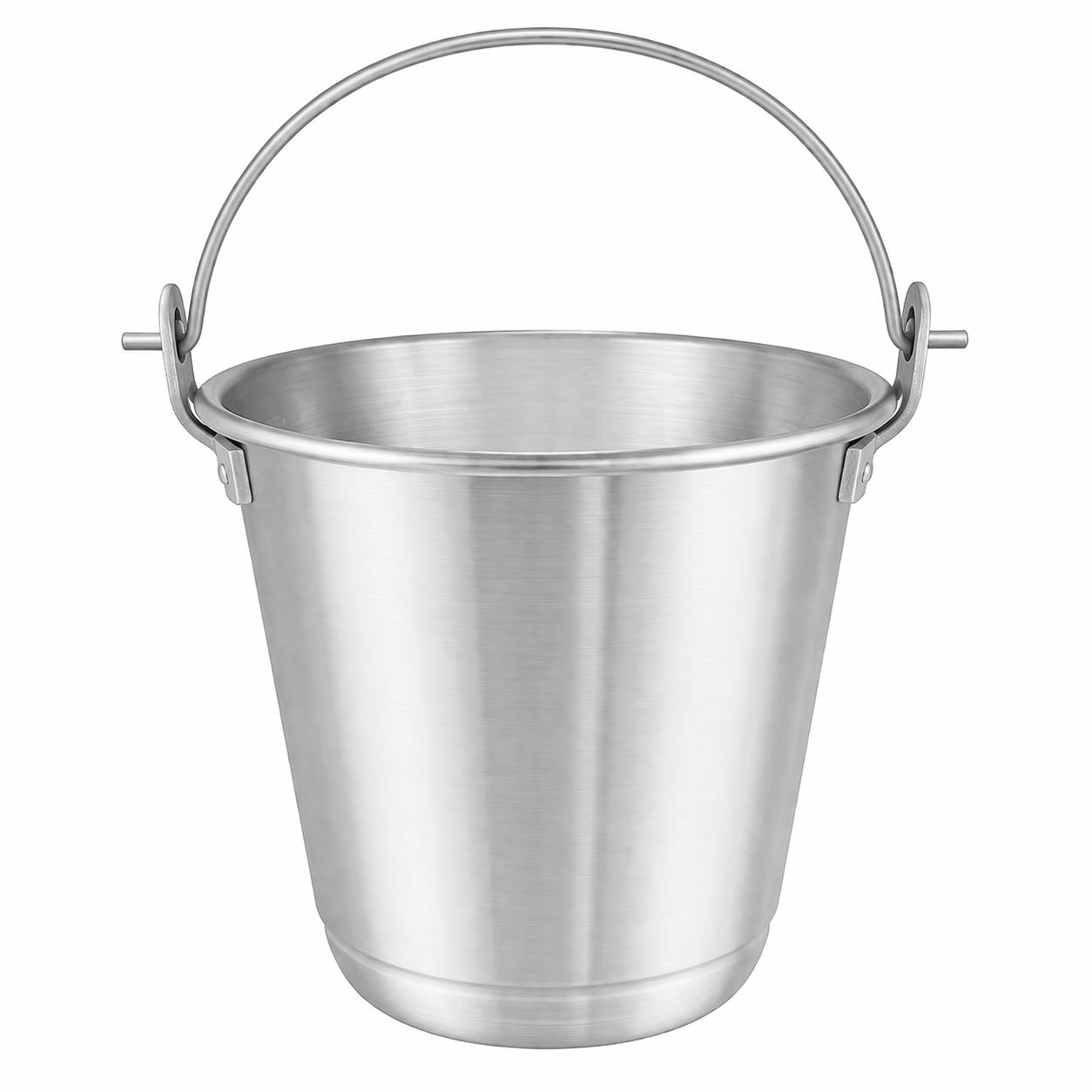 Aluminium Bucket 10L Heavy Duty with Handle | Rust-Free Lightweight Metal Water Pail for Bathroom, Kitchen, Garden & Cleaning Use-image-15