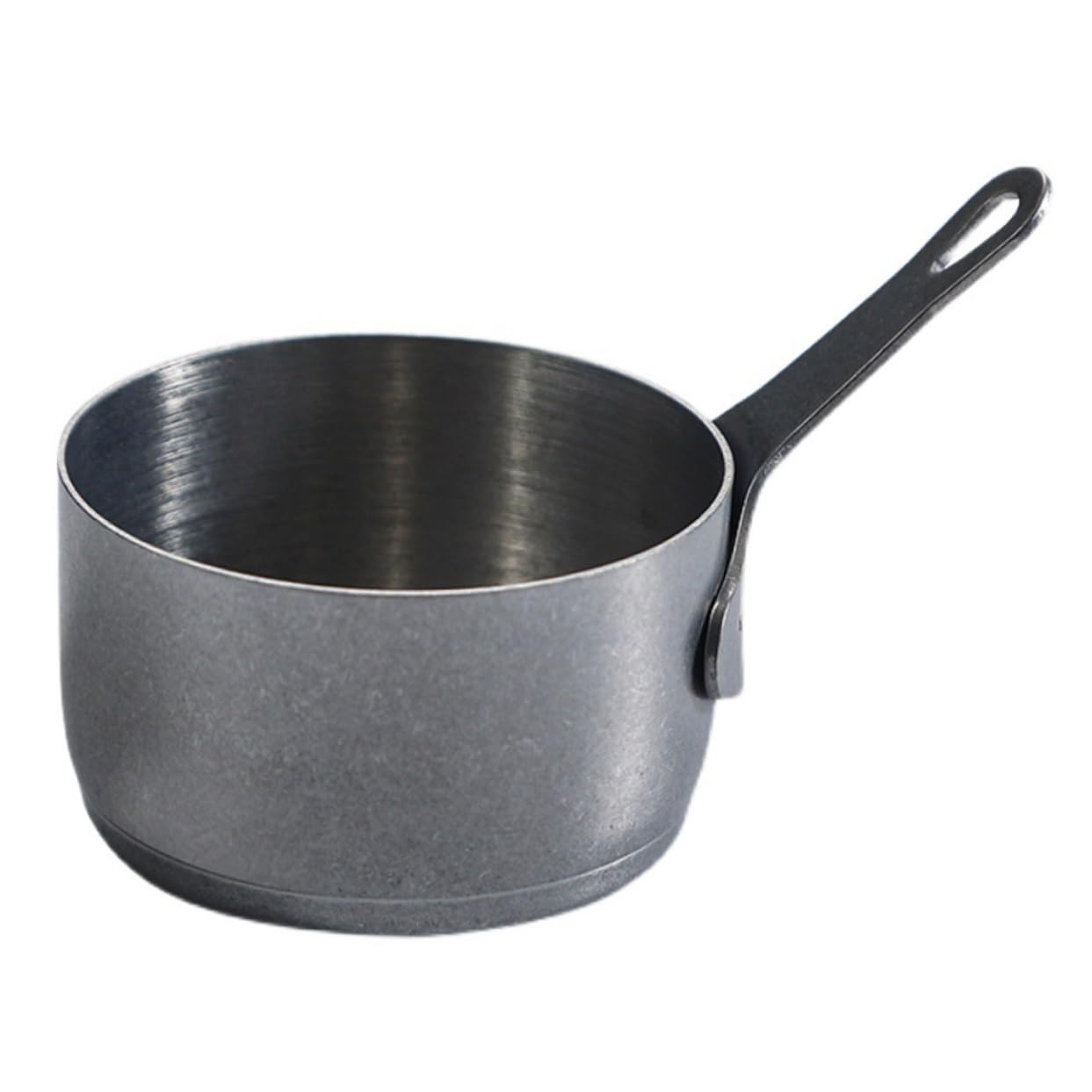 COLLBATH Stainless Steel Sauce Cup Pouring Ladle Sushi Dipping Saucers Creamer Container Ramekins for Dipping Gravy Convenient Condiment Container Japanese Soup Spoon Bbq Sauce Bowls Silver