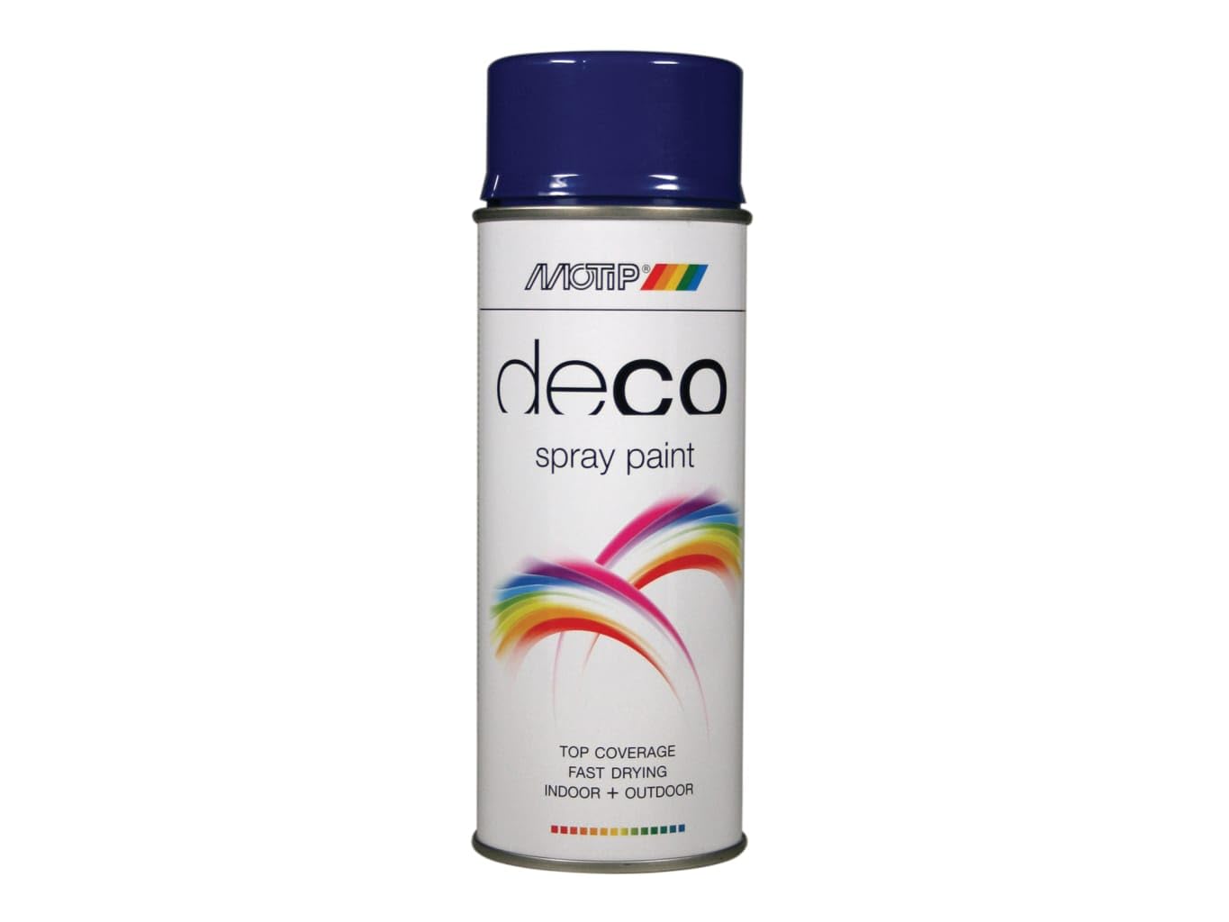 Motip Blue Deco Spray Paint High Gloss Ral 5002 Ultramarine 400Ml