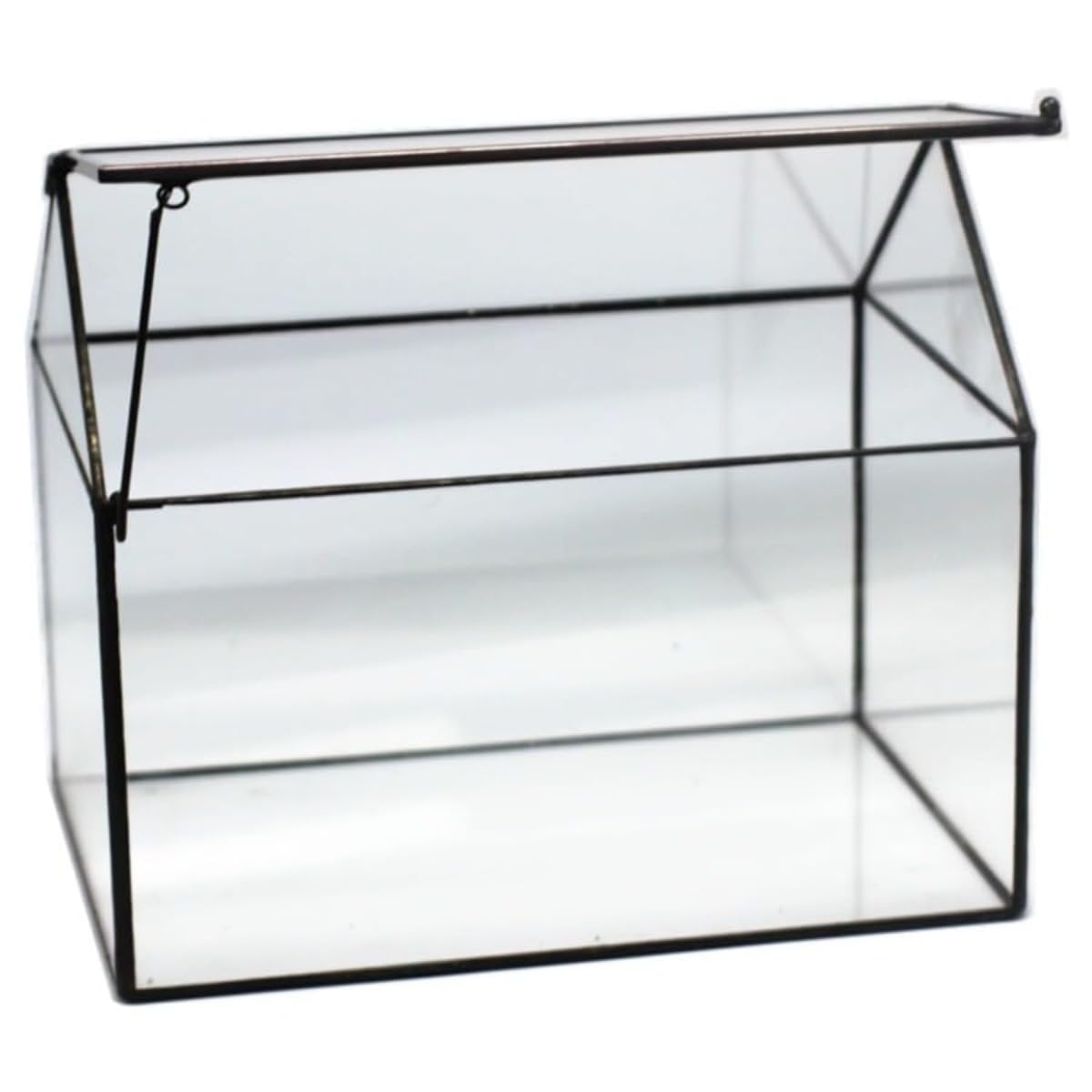 Amazon.co.jp: Quirix 卓上温室ガラス 窓付き 小型 ミニ温室 室内