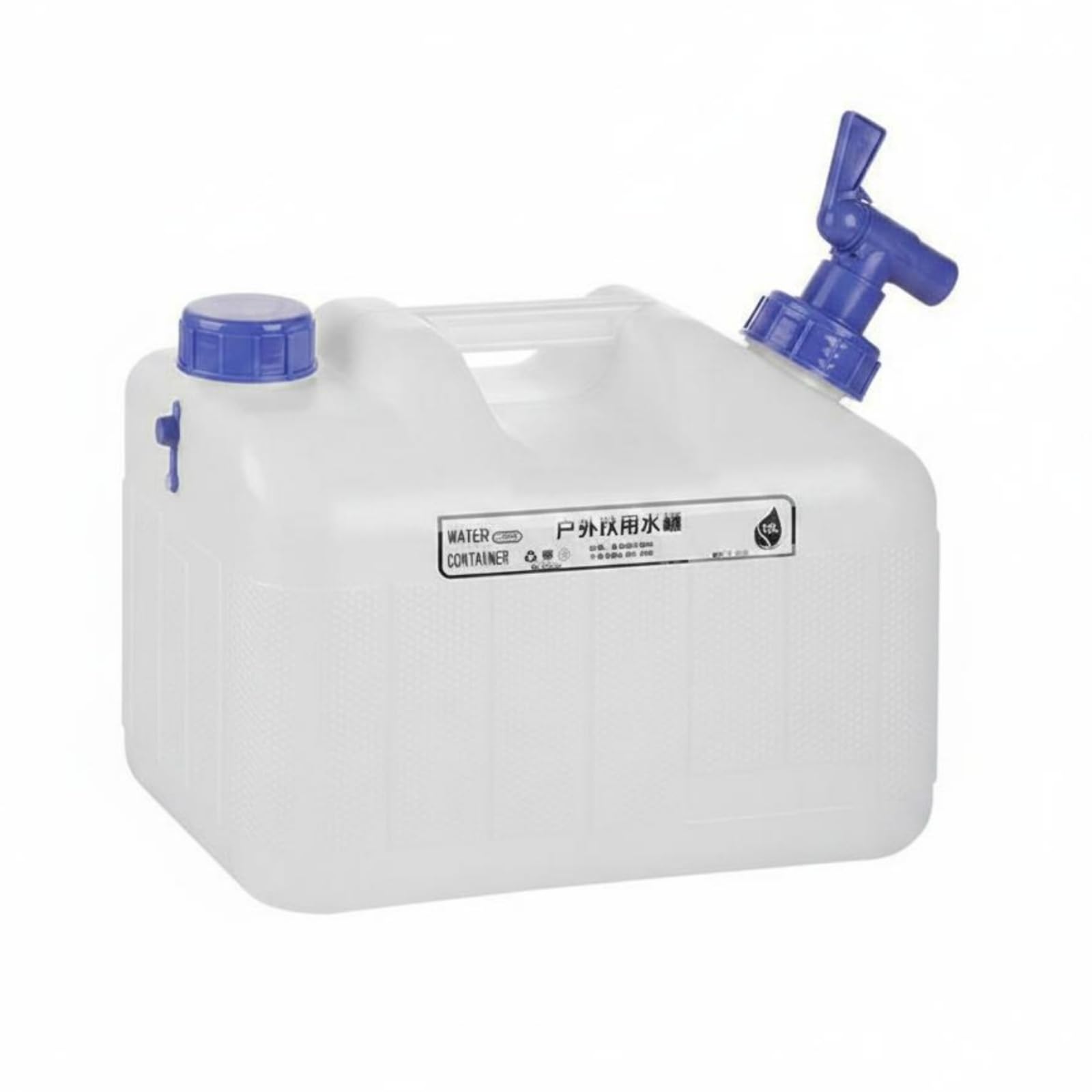 Xgdsnly Food Grade Water Container Thickened Portable Water Tank Leak-Resistant for Outdoor, 10L Old Faucet