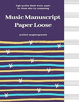 Paperback Music Manuscript Paper Loose: Songwriting Notebook Spiral Book