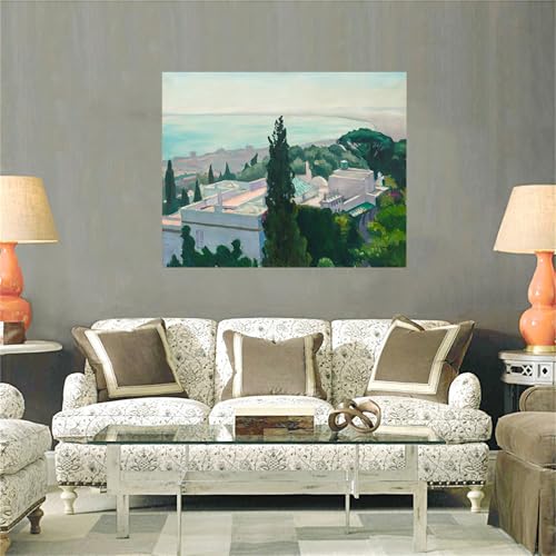 Albert Marquet impression sur toile de la Villa 100x80cm