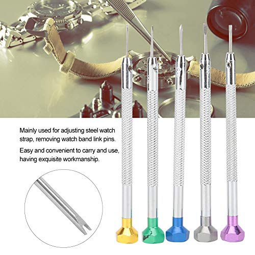 Ferramentas de reparo de relógio Chave de fenda de aço Ferramenta de manutenção de reparo de relógio