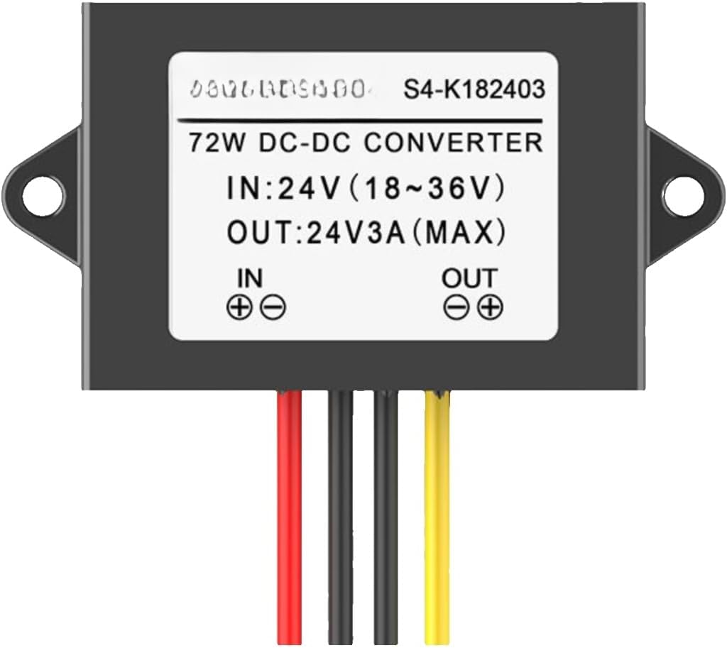 18-36V to 24V DC Power Converter to Voltage Regulator 18V to Boost Module(18-36V to 24V 3A)