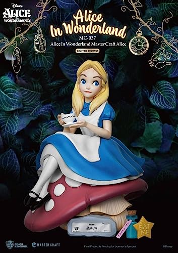 Beast Kingdom Alice In Wonderland: Alice Mc-037 Master Craft Statue, Multicolor #TOP4