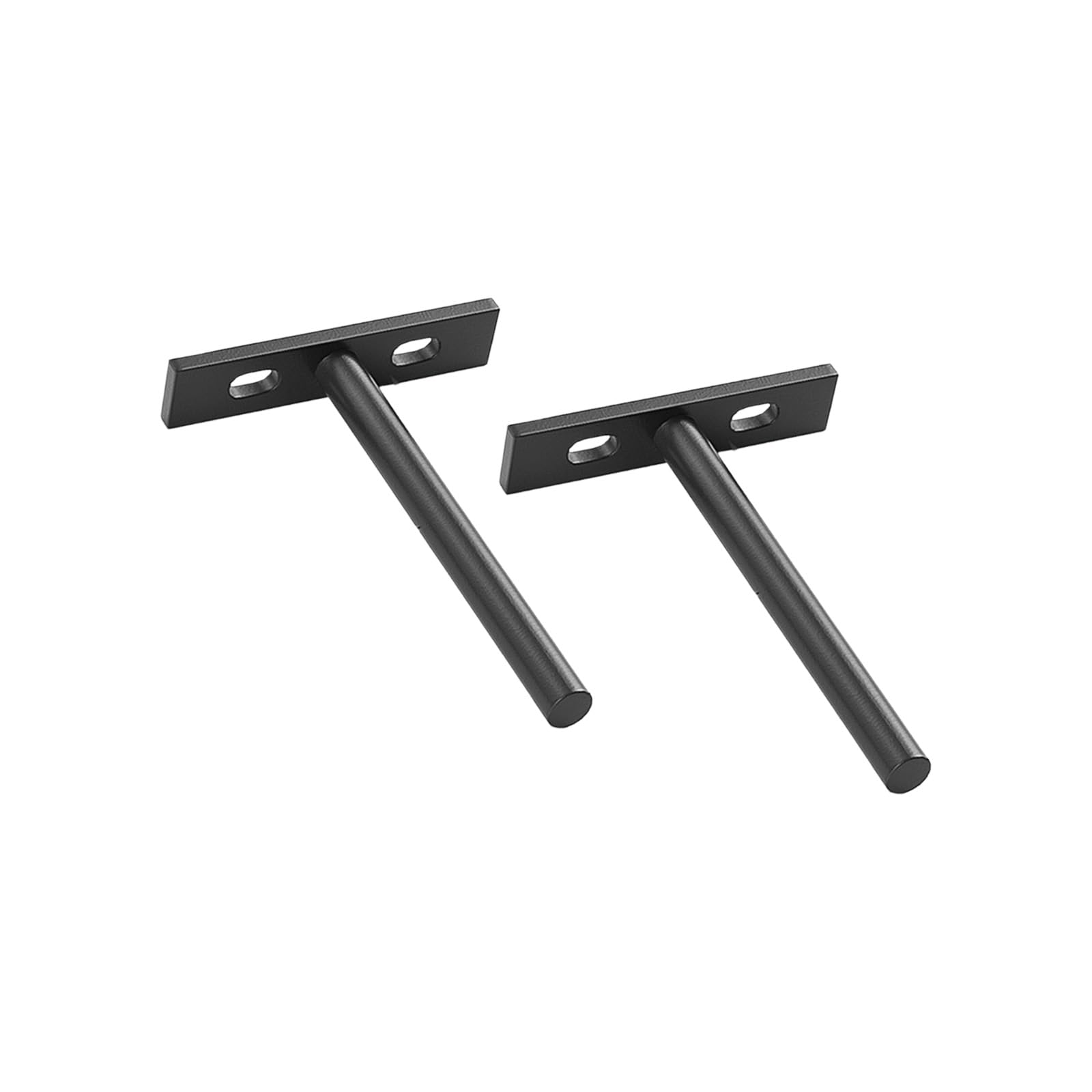 2Pcs Heavy Duty Floating Shelf Brackets Replacement Rustproof Wall Shelf Furniture Replacement Hardware Concealed Furniture Hardware