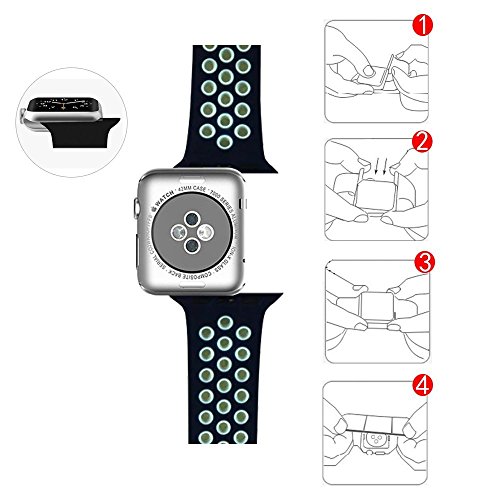 Josi Minea Apple Watch [42Mm] Aluminum Protective Shell Bumper Case Cover - Premium Anti-Scratch & Shockproof Shield Guard For Apple Watch Series 3, 2 & 1-42Mm [ Rose Gold ] #TOP7