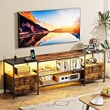 【Large application】Ce meuble TV chambre présente un style industriel et une conception structurelle pratique. Le meuble tv avec rangement est disponible en deux styles, blanc moderne et couleur bois industriel. Vous pouvez en choisir un en fonction du style de design que vous souhaitez pour votre espace. Il peut être utilisé dans de nombreuses occasions, telles que la chambre, le salon, le bureau, le restaurant, etc.
