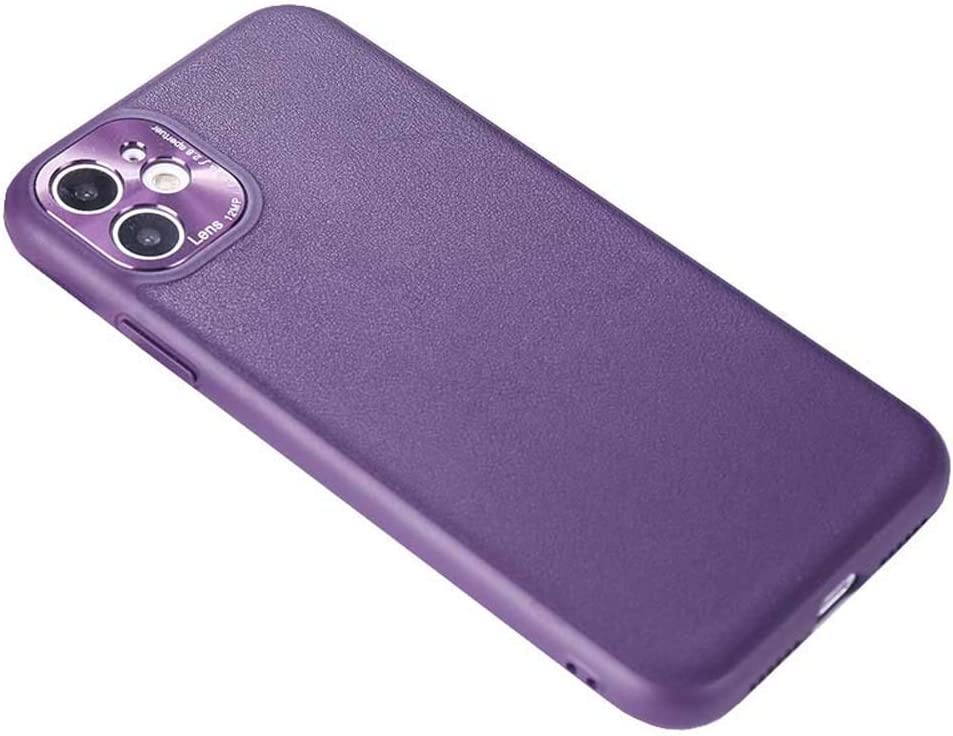 Funda iPhone 11 piel auténtica que elimina huellas y resiste caídas