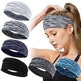 TERSE Workout Headbands for Women Non Slip Sweatbands Hair Band’s for Women Athletic Hair Sports Yoga Running Moisture Wicking Men Head Band