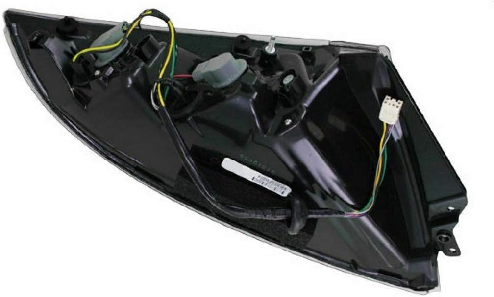 CarLights360: For 2007 2008 2009 Mitsubishi Eclipse Tail Light Pair Driver and Passenger Side W/Bulbs For MI2800121 MI2801121