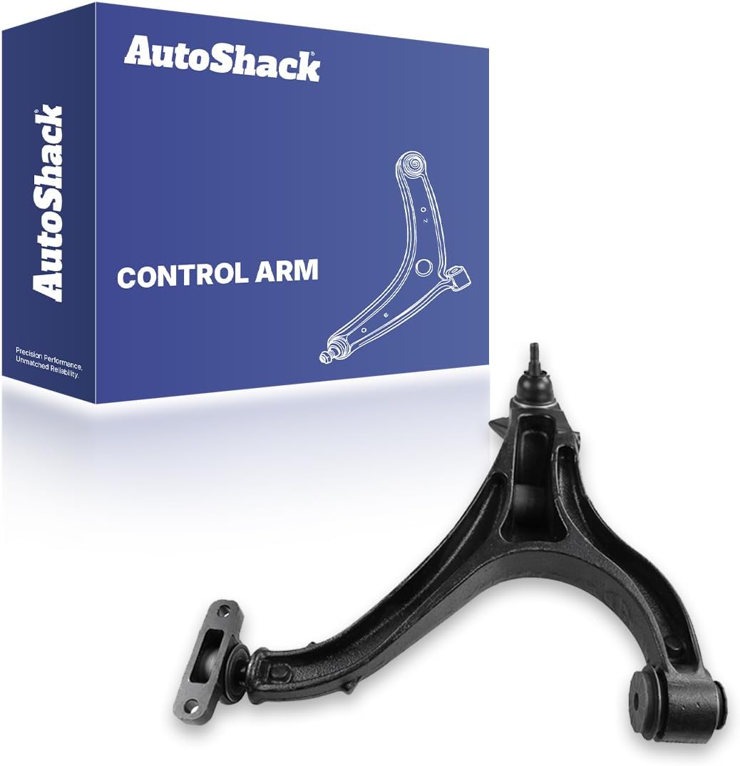 AutoShack Front Right Lower Control Arm and Ball Joint with Bushings Replacement for 2005-2010 Jeep Grand Cherokee 2006-2010 Jeep Commander 1-PC
