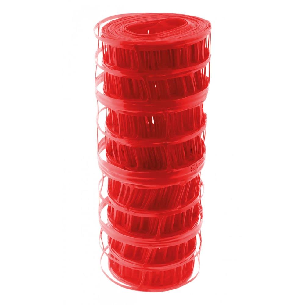 Grillage avertisseur 30cm en 100m rouge - JANOPLAST