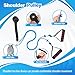 Shoulder Rehab and Home Therapy Pro Kit │Physical Therapy Pulley,Shoulder Wand and Resistance Band,Promote Shoulder Rehabilitation​