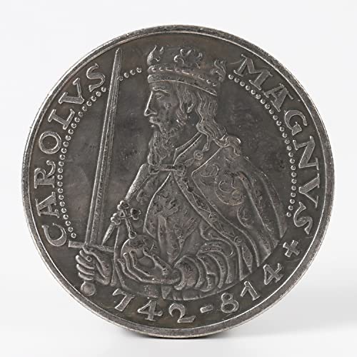 初代神聖ローマ カール大帝 742-814 銀貨 レプリカ 初代神聖ローマ カール大帝 742-814 銀貨 レプリカ