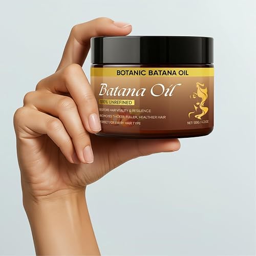 Miniatura 7 de XPDGVS Botanic Batana Oil - Aceite para el cabello Honduras 100% puro prensado en frío  Nutrición natural para un cabello más fuerte, saludable y