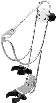 Support de bouée de sauvetage en acier inoxydable poli de qualité marine utilisé pour les rails de 22 à 25 mm, bateau et yacht, #911 Support de bouée de sauvetage en acier inoxydable poli de qualité marine utilisé pour les rails de 22 à 25 mm, bateau et yacht, #911