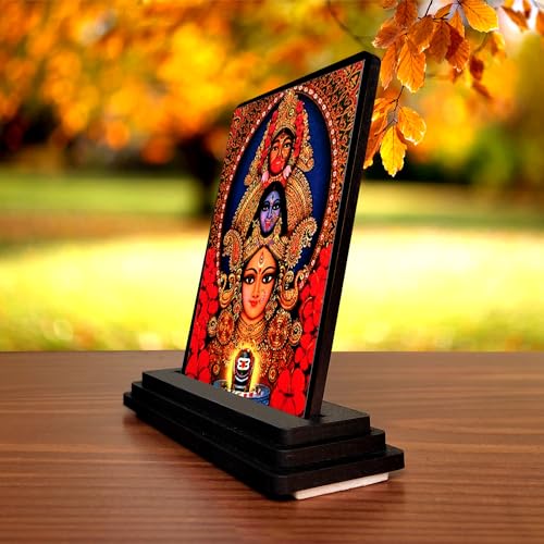 Image of Kali Maa Car Dashboard Idols Figurine Showpiece for Car and Home Wall Art