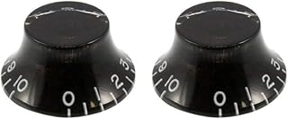 Allparts PK-0140-023 Black Bell Knobs