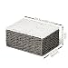 EZOWare 4 pcs Cestas de Almacenaje Multiuso, Cajas Organizadoras con Tapa de...