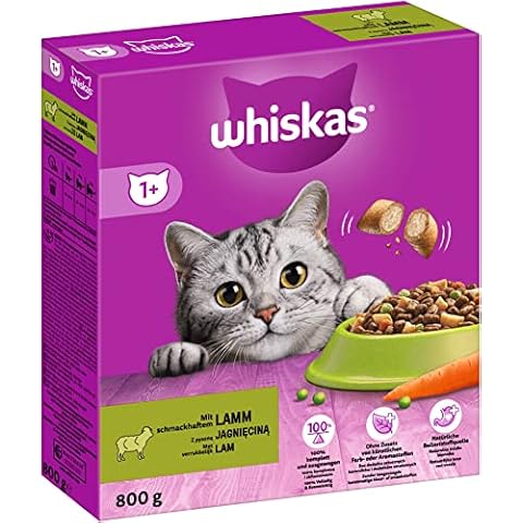 Whiskas Adult 1+ Trockenfutter Lamm Cover