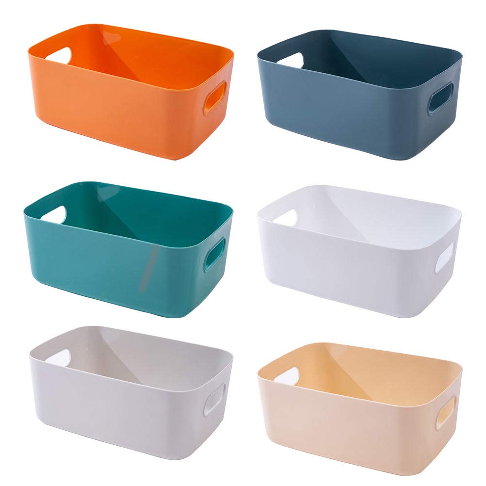 Rangement plastique Mipcase lot de 6 : la solution contre le désordre des jouets et accessoires