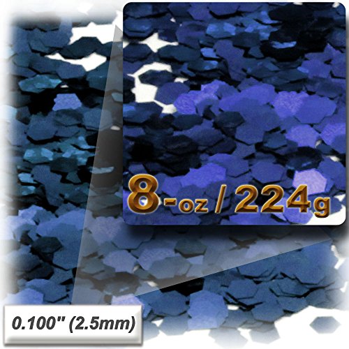 The Crafts Outlet Glitter Powder, 8-Oz/224-G, Fine 0.100In, Light Green #TOP7