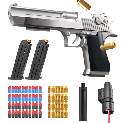 Spielzeug Pistole,Schaumstoff-Blaster,Soft Foam Bullet Blaster Toy,Schaumstoff-Blaster Toy Gun,Soft Foam Bullet Toy,Blaster Toy Gun,Sicherheitstraining oder Spiel,für 14+